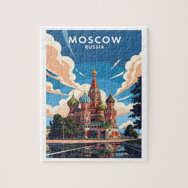 Puzzle Moscow’s Saint Basil’s Cathedral (Vertical)