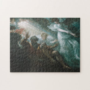 Puzzle Moses mostrado la tierra prometida