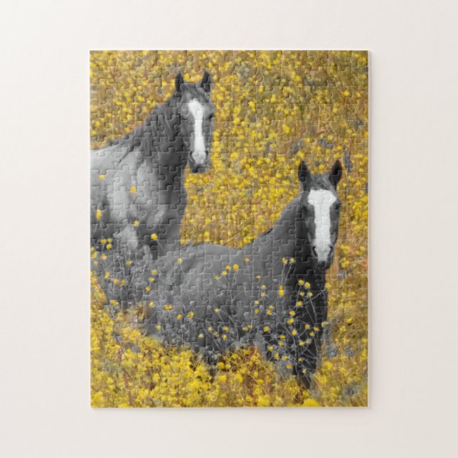 Puzzle Mostaza y caballos (Vertical)