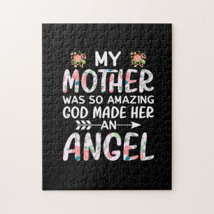 Puzzle Mother Art My Mother An Angel