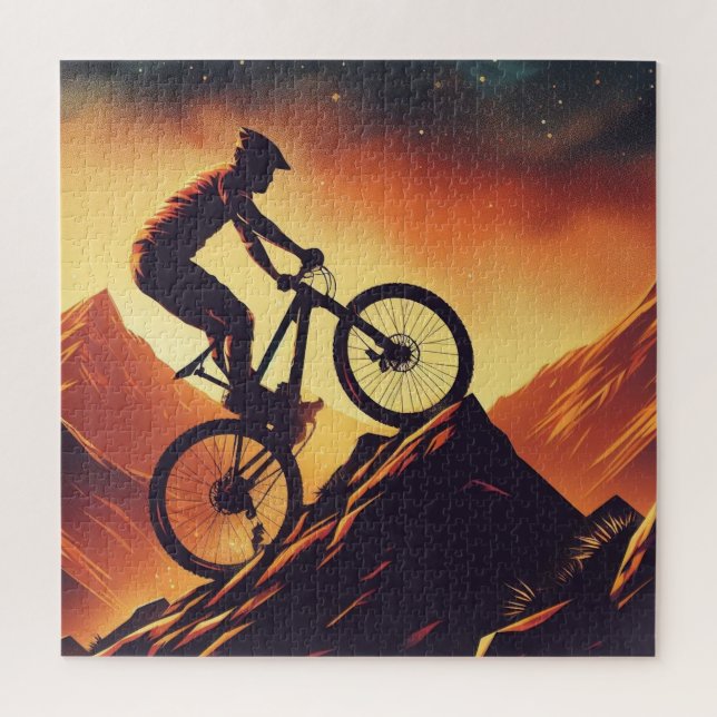Puzzle Motivación de la bicicleta, la bicicleta, el cicli (Vertical)
