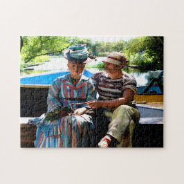 Puzzle Motivos de la escultura de Nueva Jersey.