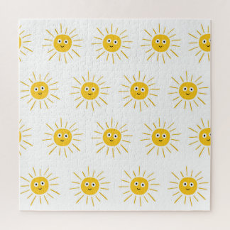 Puzzle Motivos solares: bocetos vintage impecables.