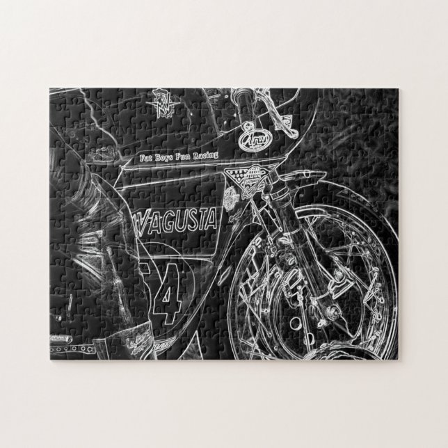 Puzzle Motocicleta 1 11x14 252pc jpcnm (Horizontal)