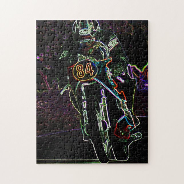 Puzzle Motocicleta 2 11x14 252pc jpcna (Vertical)