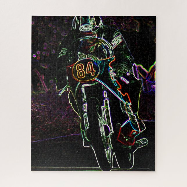 Puzzle Motocicleta 2 16x20 520pc jpcna (Vertical)