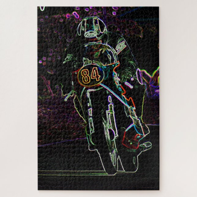 Puzzle Motocicleta 2 20x30 1014pc jpa (Vertical)
