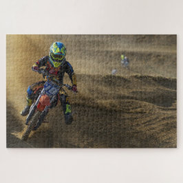 Puzzle Motocicleta de motocross extremo de deportes de mo
