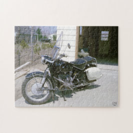 Puzzle Motocicleta Vintage 1965
