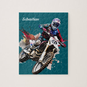 Puzzle motocross personalizado