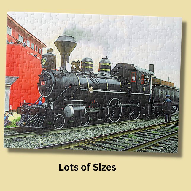 Puzzle Motor de tren de vapor de la ciudad de Winnipeg (Subido por el creador)