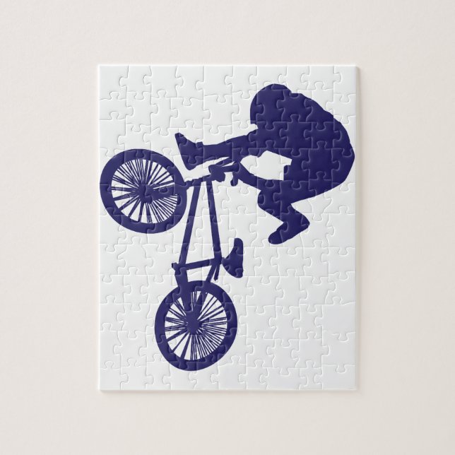 Puzzle Motorista de BMX (Vertical)