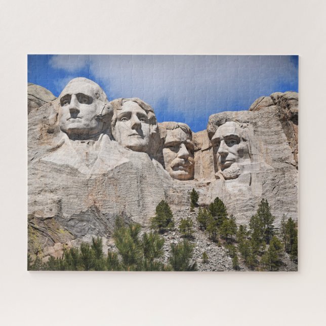 Puzzle Mount Rushmore - Dakota del Sur - 16x20 - 520 pcs. (Horizontal)