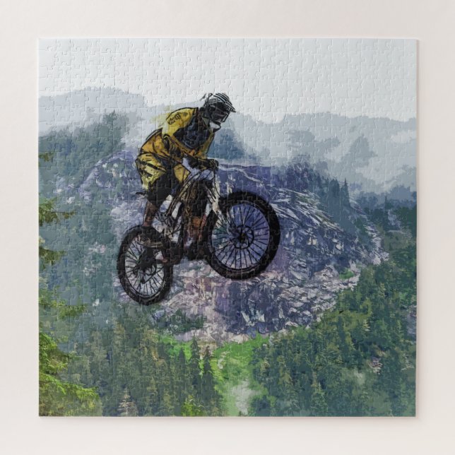 Puzzle Mountain Air - BMX Rider  (Vertical)