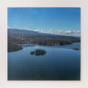 Puzzle Mountain Lake Reflection Utah USA Nature Scenics