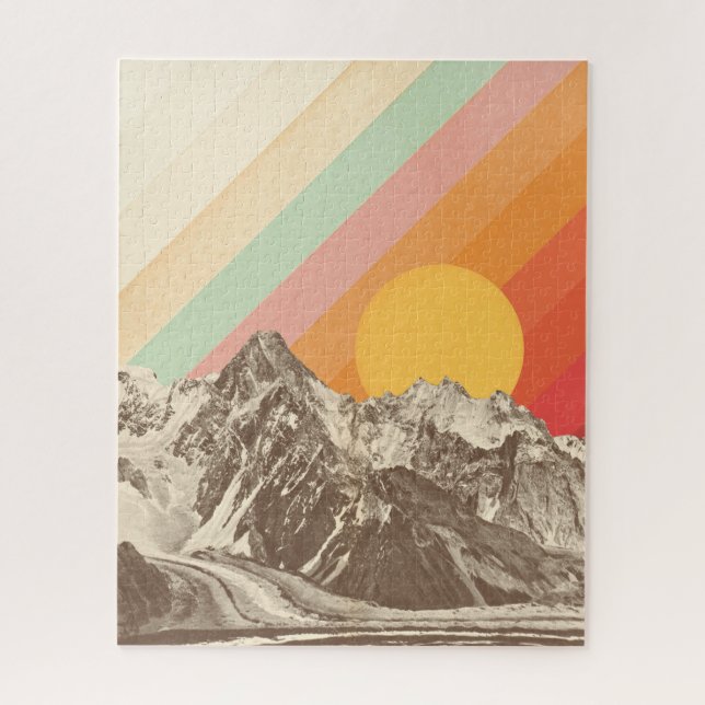 Puzzle Mountainscape el 1% el pipe% Florent Bodart (Vertical)