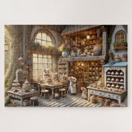 Puzzle Mouse Tiny Tail Bakery Woodland Kitchen