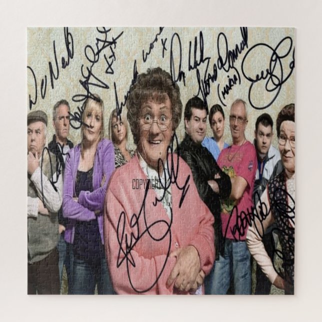 Puzzle mrs browns boys (chicos de mrs) firmaron (Vertical)