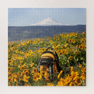 Puzzle Mt Adams   Mochila amarilla   Balsamroot 20x20