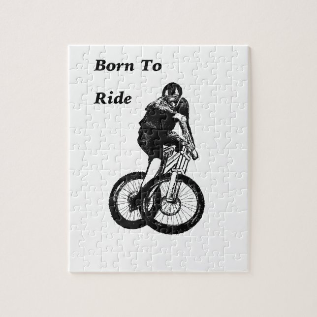 Puzzle MTB BMX CYCLIST Cruz de Ciclo (Vertical)