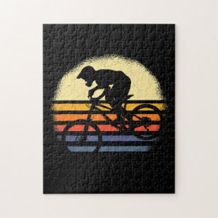 Puzzle MTB Mountain Bike Bicicleta Rider Downhill Vintage