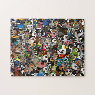 Puzzle Muchedumbre de Birdorable