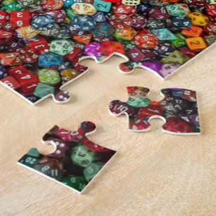 Puzzle Muchos dados