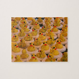 Puzzle Muchos Patos De Caucho Amarillos