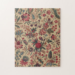 Puzzle Mueble Floral de Labor Antigua Vintage