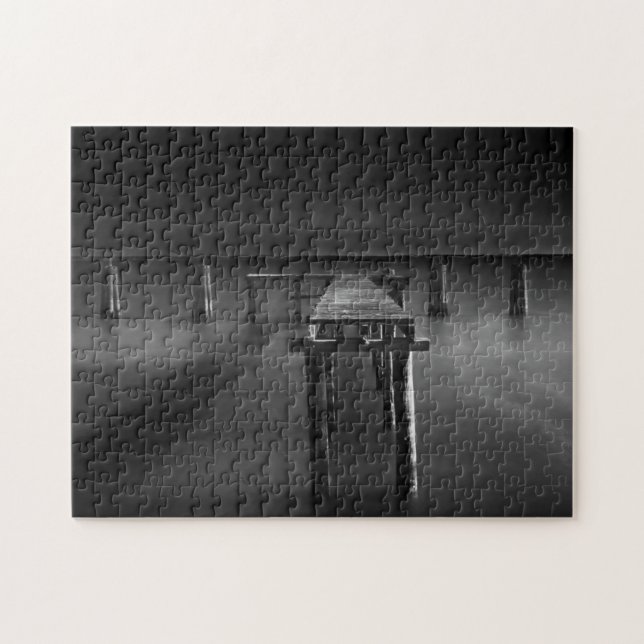 Puzzle Muelle abandonado en el lago Monroe (Horizontal)