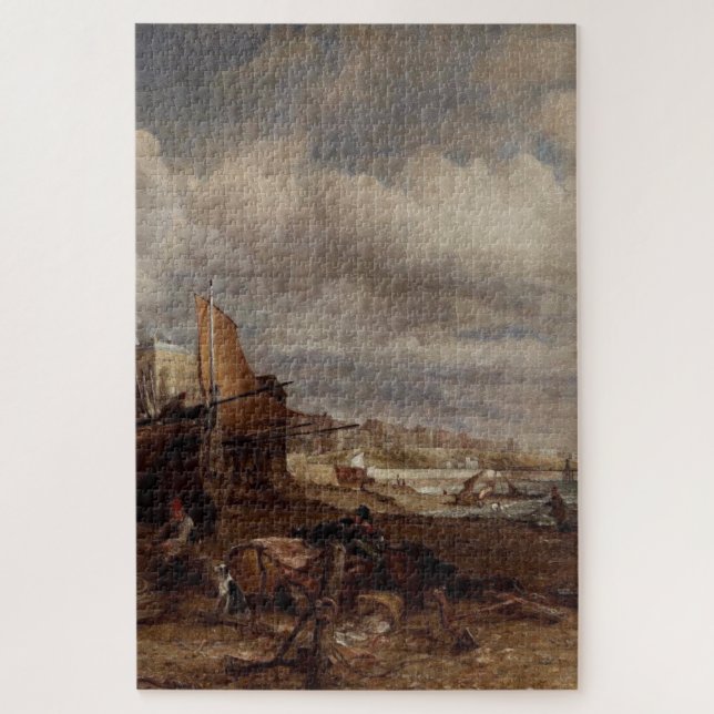 Puzzle Muelle de Cadenas en Brighton por John Constable (Vertical)
