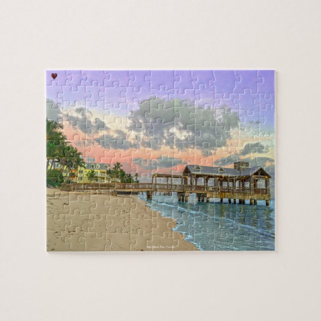 Puzzle Muelle de Key West Florida (Horizontal)
