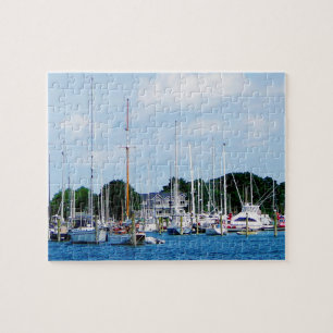 Puzzle Muelle del pueblo en Wickford RI