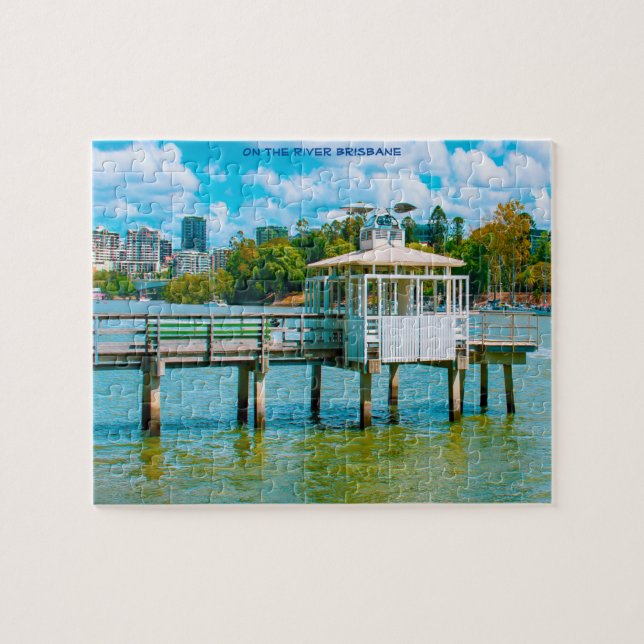 Puzzle Muelle del río Brisbane (Horizontal)
