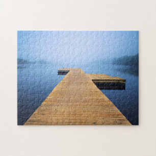 Puzzle Muelle en el lago