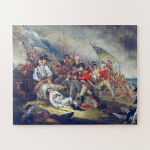 Puzzle Muerte del general Warren en la batalla de Bunker