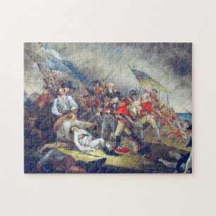 Puzzle Muerte del general Warren en la batalla de la coli