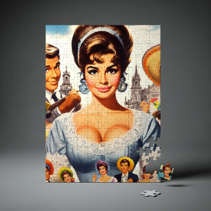 Puzzle Mujer Antigua Monada