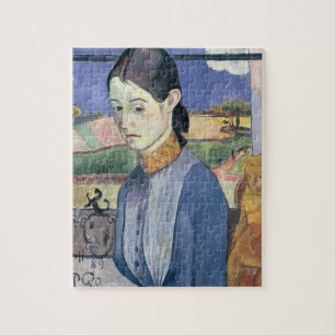 Puzzle Mujer bretona joven, 1889 (aceite en lona)