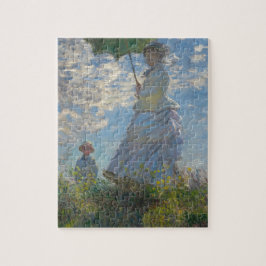 Puzzle Mujer Claude Monet con sombrilla 1875