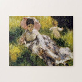 Puzzle Mujer con Bella Artes de Parasol Renoir