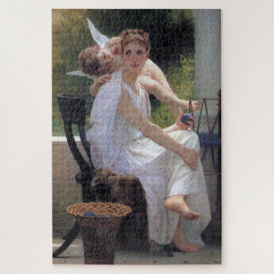Puzzle Mujer con Cupido, Bouguereau
