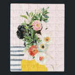 Puzzle Mujer con flores<br><div class="desc">Crece tu propio camino por Victoria Borges. | 138523GG</div>