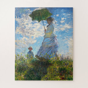 Puzzle Mujer con parasol de Claude Monet
