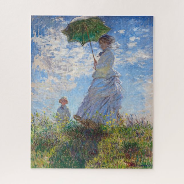 Puzzle Mujer con parasol | Monet | (Vertical)