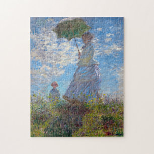 Puzzle Mujer con Parasol, Monet