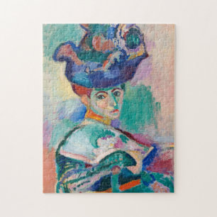 Puzzle Mujer con sombrero de Henri Matisse