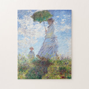 Puzzle Mujer con sombrilla de Claude Monet