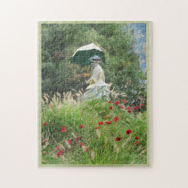 Puzzle Mujer con tradición parasol de Claude Monet (Vertical)