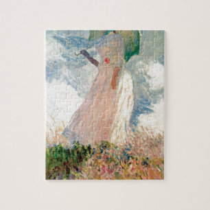 Puzzle Mujer con un parasol - Claude Monet